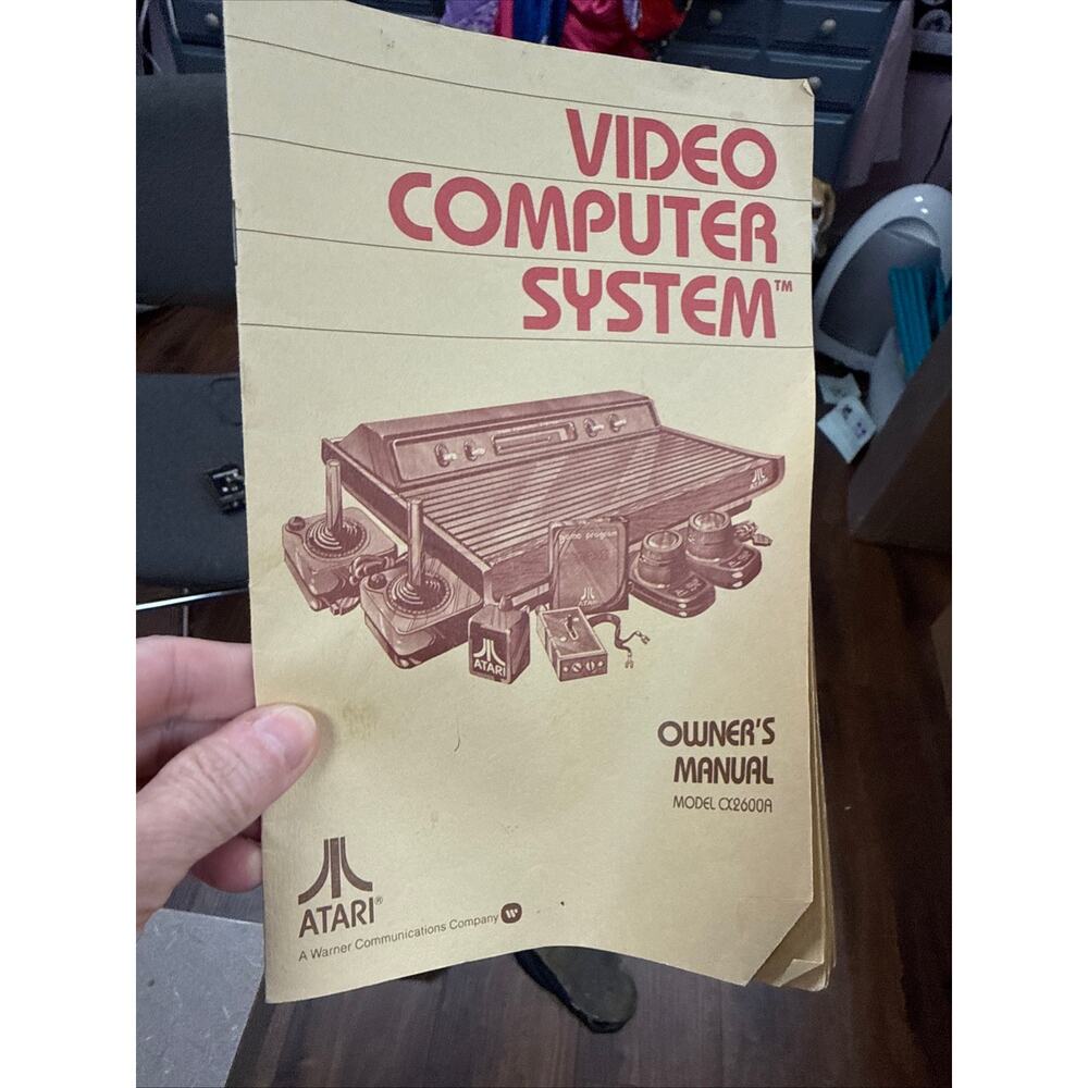 Atari 2600 Video Computer System Original Box Paddle Controllers Untested - Picture 2 of 8